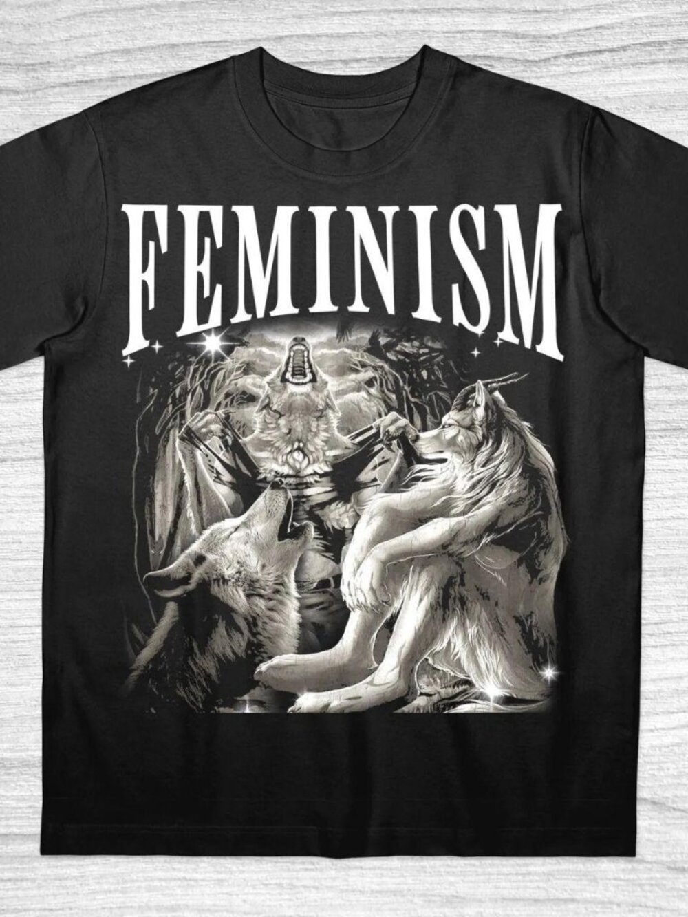Funny Feminism Shirt, Alpha Wolf T-Shirt